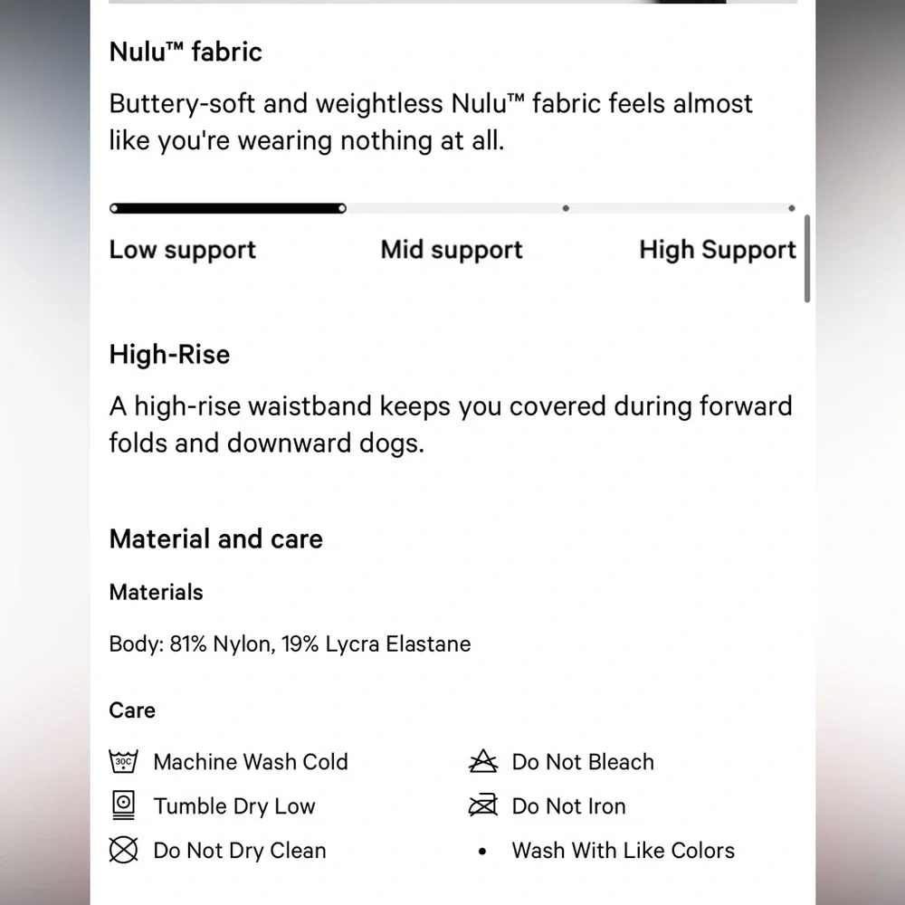 Lululemon Align High-Rise Short 8